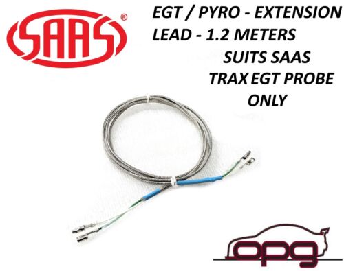 SAAS Extension Lead for EGT / Pyro Exhaust Gas Temp Probe for Trax Gauge - Foto 1 di 4