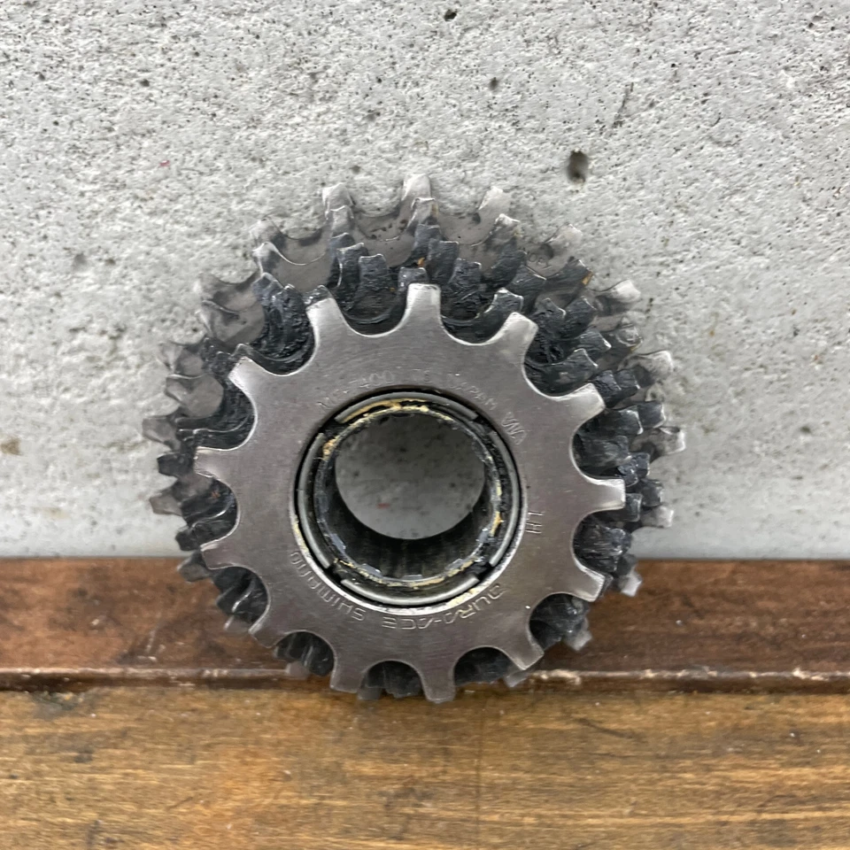 Vintage Shimano Dura-Ace MF-7400 Freewheel 21t 21 Tooth 7S 7 Speed 13t Corn Cob - Image 3 of 4