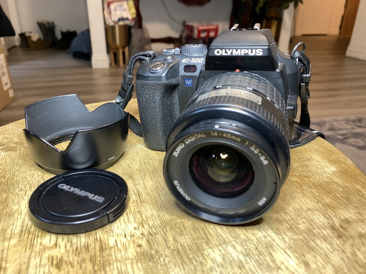 Olympus Evolt E-500 8MP DSLR Camera Zuiko 14-45mm Lens Olympus Evolt E-500 8MP DSLR Camera Zuiko 14-45mm Lens