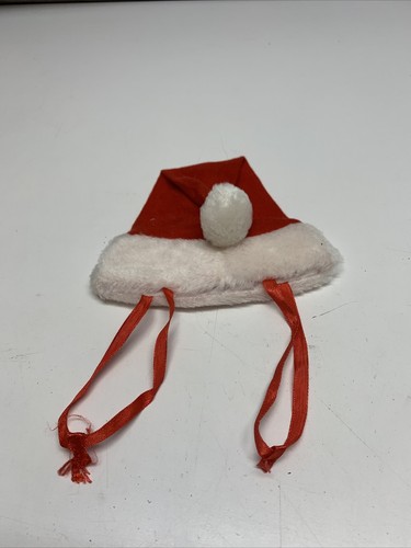 Santa Hat Dog Costume Dogwear Christmas Xmas Elves Hat KG Size Small