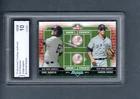 AARON JUDGE + ERIC JAGIELO YANKEES 2013 BOWMAN TOPPS DUAL RC CARD DD-JJ  PGA 10