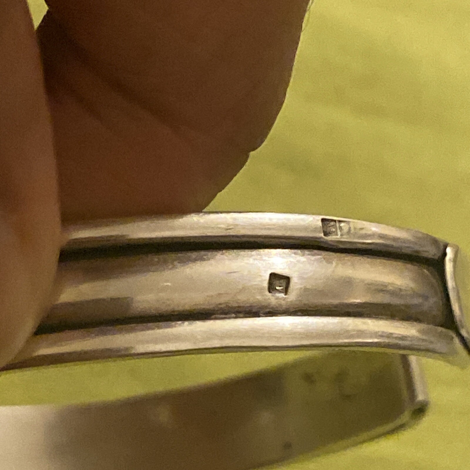 Beautiful solid sterling silver Celtic braid patt… - image 8