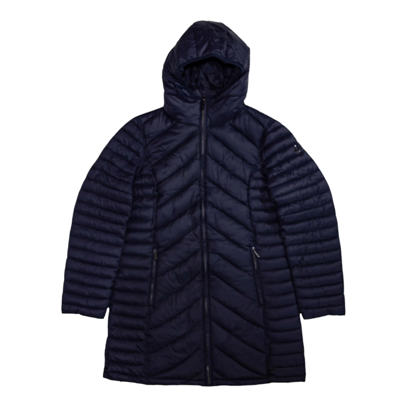 Michael Kors Cappotto Tampone Donna Imballaggio M425700C56 Navy NUOVO DI ZECCA CON ETICHETTA