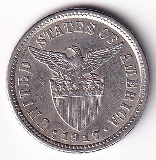 Silver 1917 Year U.S. Philippine Coins (1898-1946) for sale | eBay