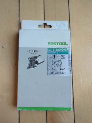 Festool DTS 400 P40 492804 10 Sheets