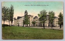 Postcard Mailcard Missouri Fulton State Hospital for the Insane UDB  O463