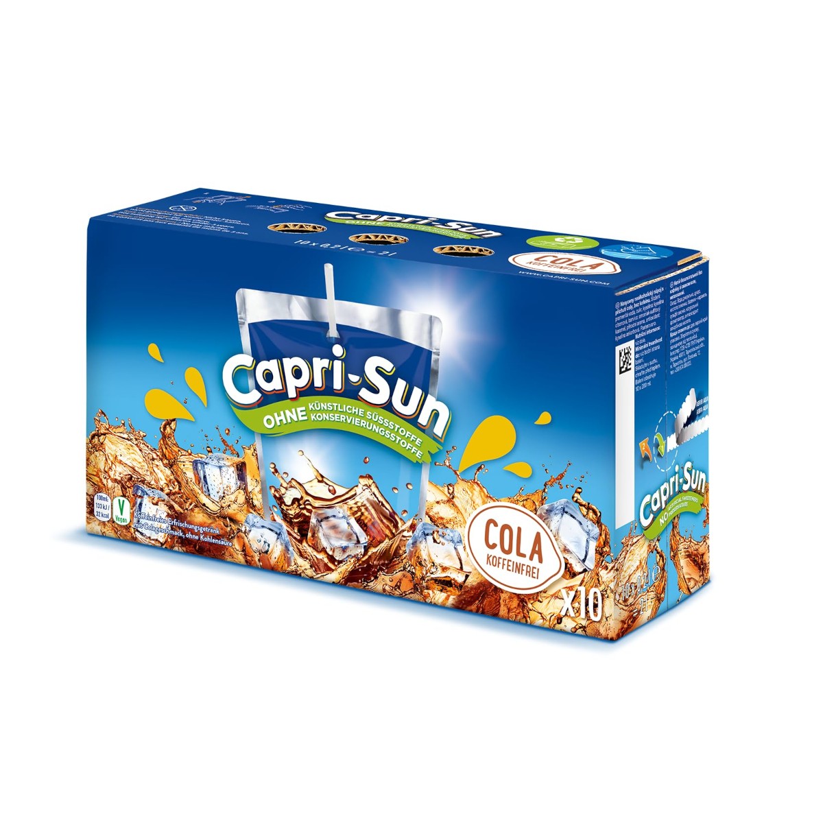 Capri-Sun Cola Refresco Sin Gas 10x200 ml