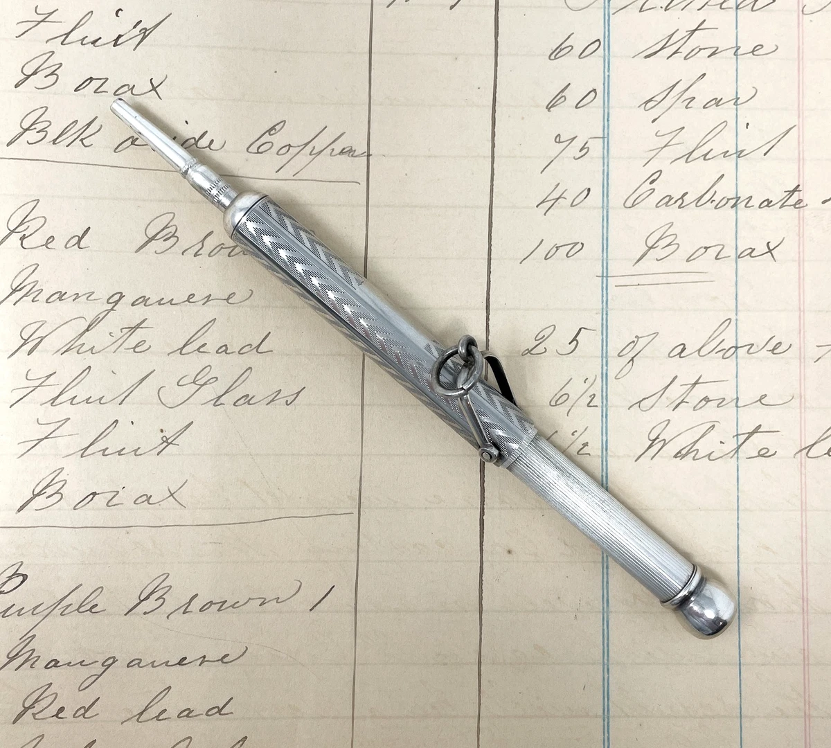 Sterling Silver Collectible Mechanical Pencils for sale | eBay