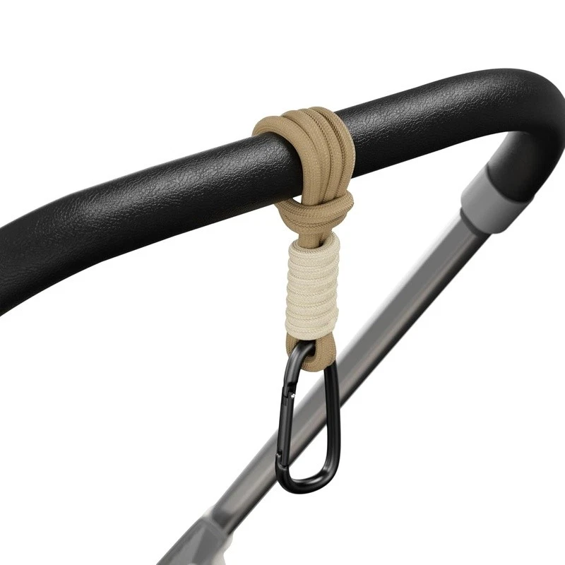 Ganchos para cochecito de bebé clips resistente universal colgador bolsa de pañales accesorios nuevo Foto 2 de 4