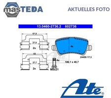 130460-27362 SATZ BREMSBELÄGE BREMSKLÖTZE HINTEN ATE NEU OE QUALITÄT