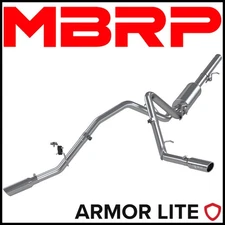 MBRP Armor Lite Cat-Back Exhaust Kit 09-13 Silverado Sierra 1500 4.8L/5.3L/6.0L