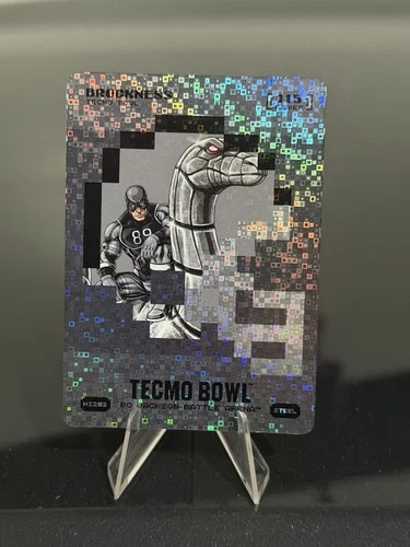 Bo Jackson Battle Arena Tecmo Bowl Brockness HI292 Helmet Icon Steel Brock Bower