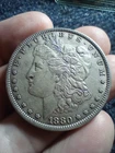 1880 P Morgan Silver Dollar ~ Philadelphia Mint ~ Old US Coin