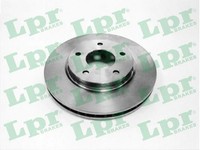 2X Bremsscheibe LPR M1024V FüR Mitsubishi Lancer 8 Sportback 7 Bifuel Mivec CX3A