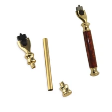 Mach 3 Razor Handle Project Kit - Gold Finish, Legacy Woodturning