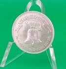 Vintage A-Mark 1 oz Silver Round .999 Fine Pure Silver Liberty Bell Eagle BU