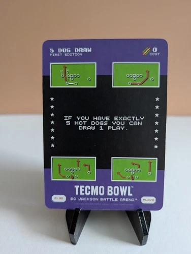 2026 Bo Jackson Battle Arena Tecmo Bowl Play #PL30 5 Dog Draw