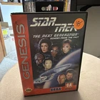 Sega Genesis (CIB) - Star Trek Next Generation Past - COMPLETE Game, Box, Manual