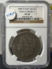 1899 O MOrgan Dollar VAM-20 Micro O, Top 100 NGC VF20