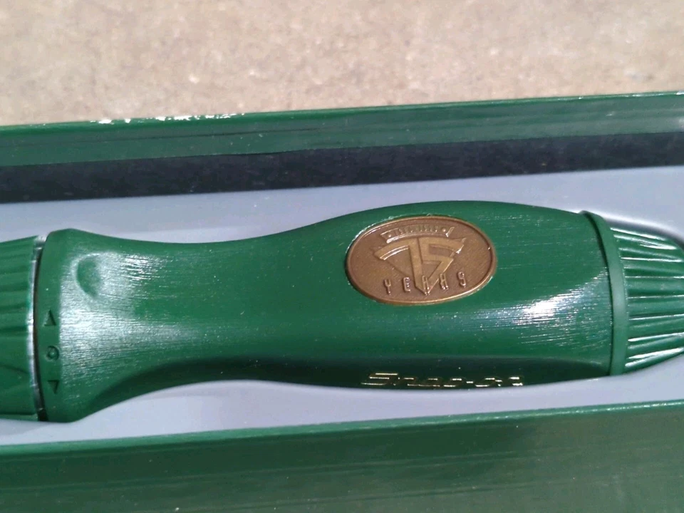 RARE Snap-On Tools 75th Anniversary Ratcheting Screwdriver NIB SSDMR4BANV - Image 4 of 4