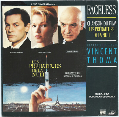 BO Film VINCENT THOMA / Romano MUSUMARRA Die Raubtiere der Nacht RAR