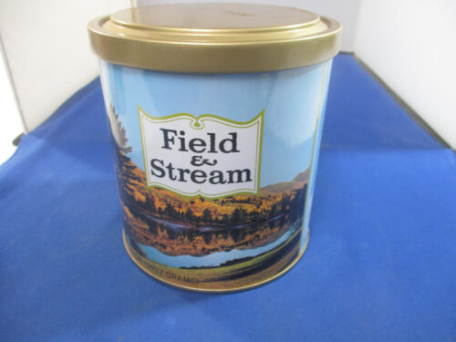 Vintage Philip Morris Field and Stream Empty Tobacco Tin - Picture 1 of 7