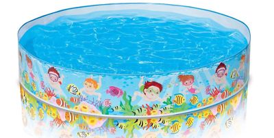 INTEX Snorkel Buddies Snapset Swimming Pool  Kids Fun Play Outdoor 5'X10''