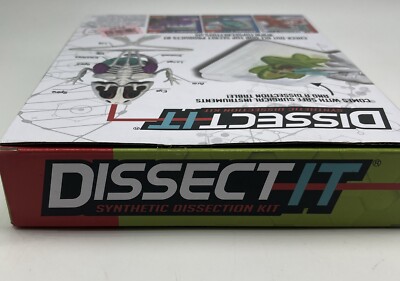 NIB Dissect-It Synthetic Frog Realistic Dissection Lab Experience