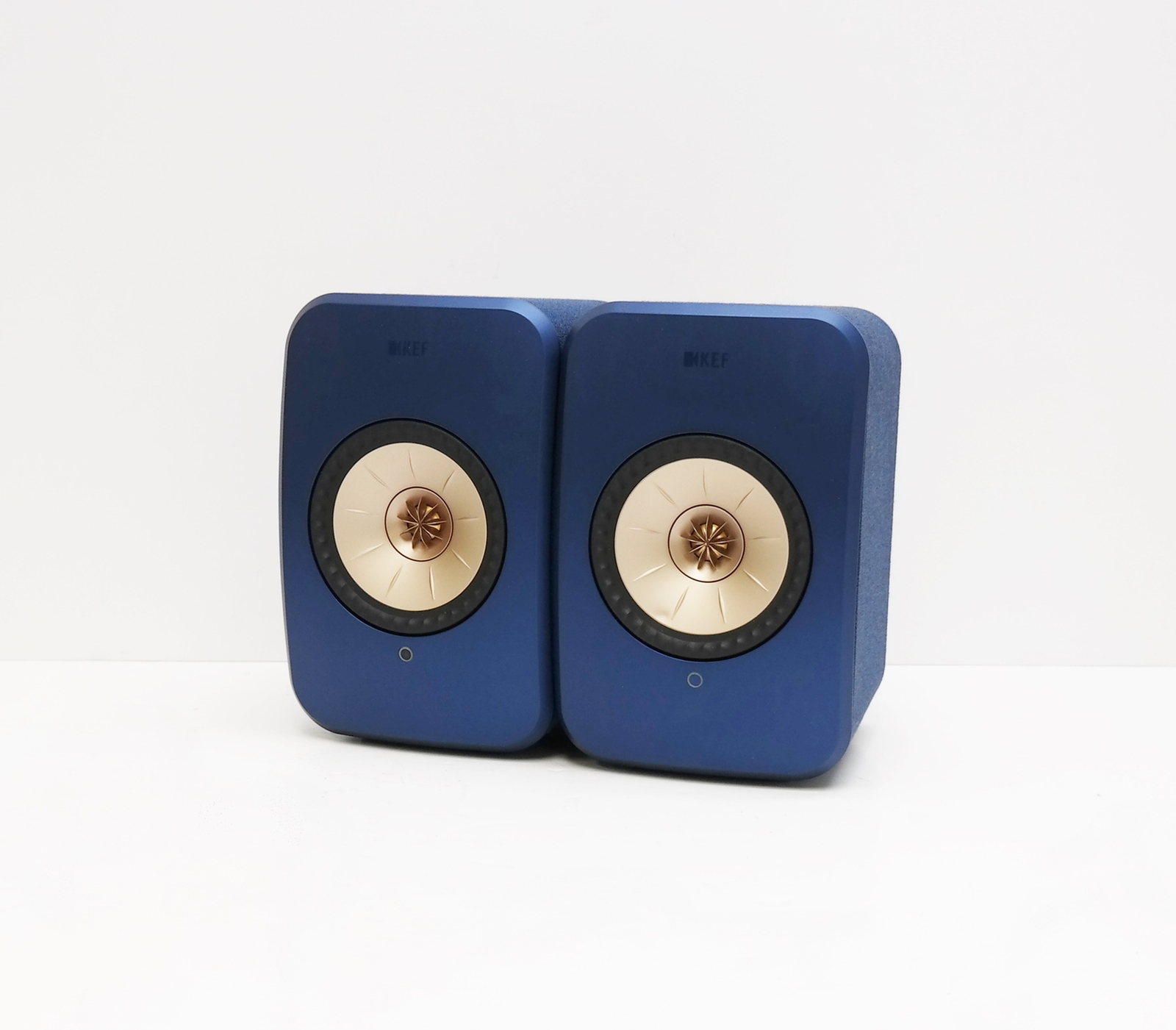 KEF LSX II Wireless Bookshelf Speakers (Pair) Cobalt Blue eBay
