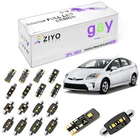 10pcs White LED Interior Dome Light Kit For Toyota Prius 2010-2019 Package