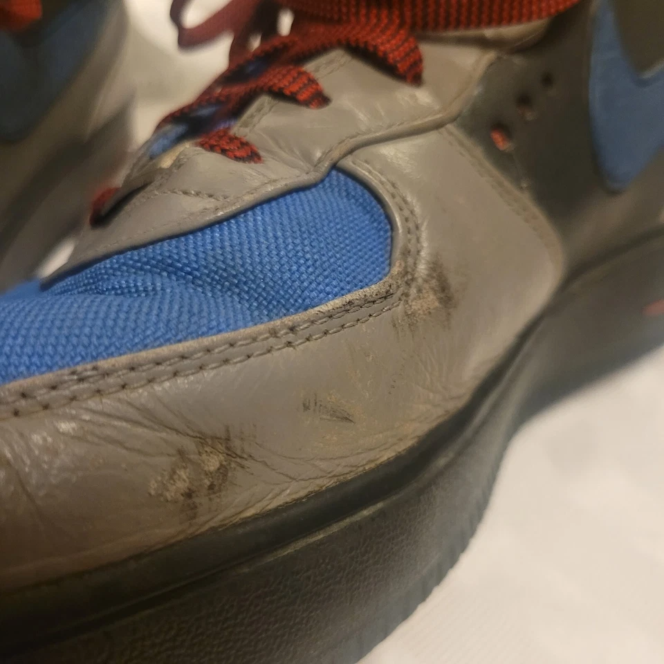 Mens Nike Air Force 1 Mid Supreme WP Blue Size 14 (333887-441) - Image 3 of 4