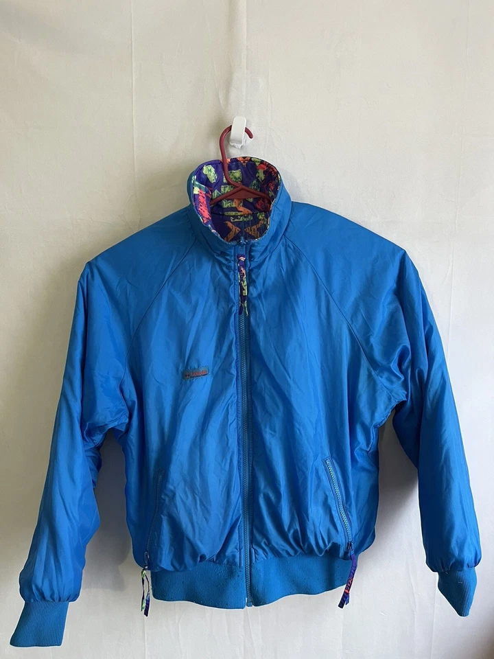 Vtg Columbia Radial Sleeve Reversible Women Ski  Winter Coat Jacket Ladies XL - Image 2 of 4