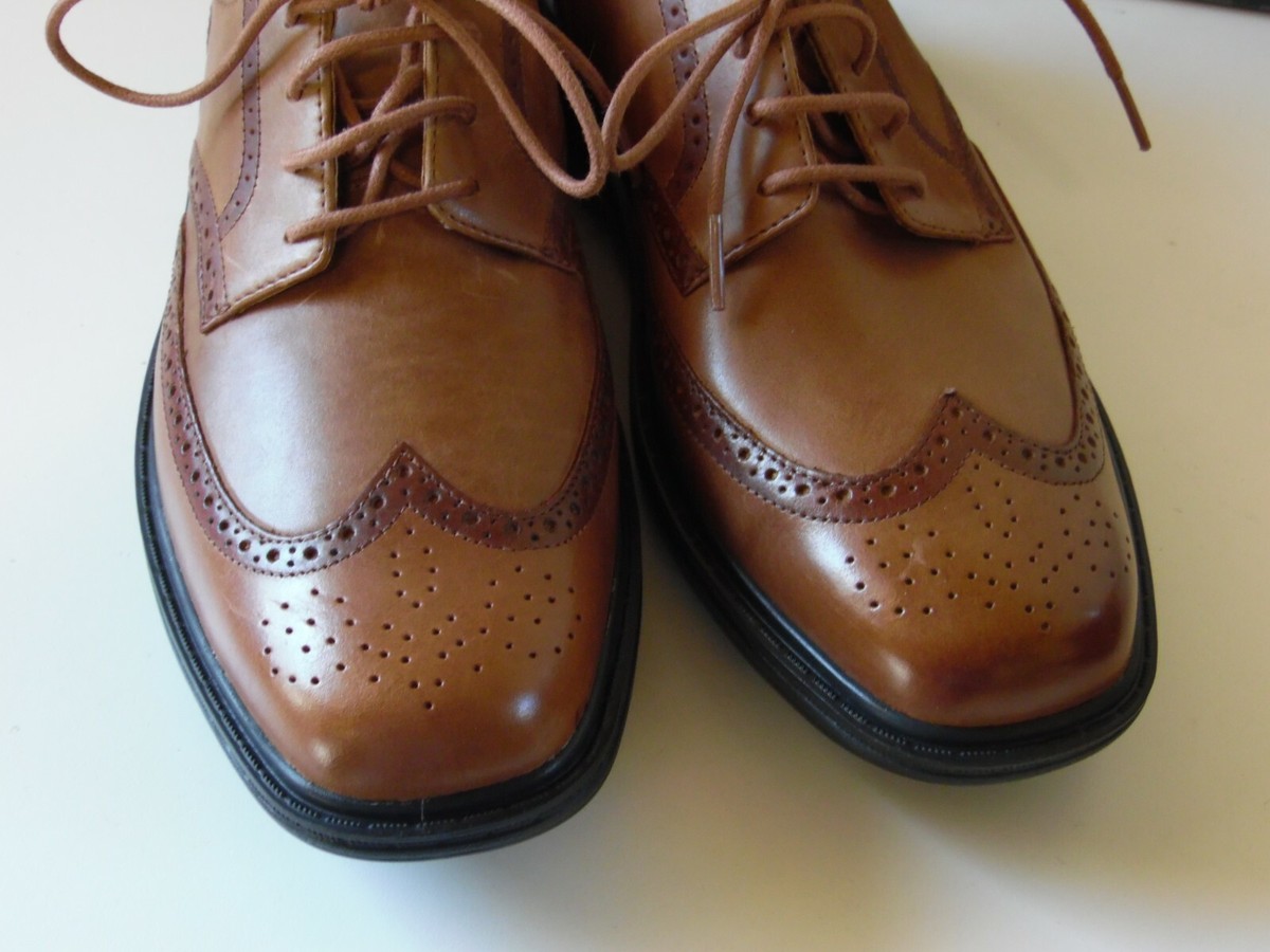 Dr. Comfort #8320 WING Mens Brown Leather Wingtip Oxford Shoes Size 13 M Amazon.com | Dr. Comfort Men main image 2