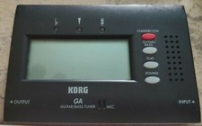 Korg GA-40 Advanced Guitar Bass Tuner Black