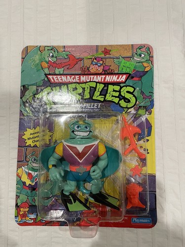 Vintage Teenage Mutant Ninja Turtles Ray Fillet Fi...