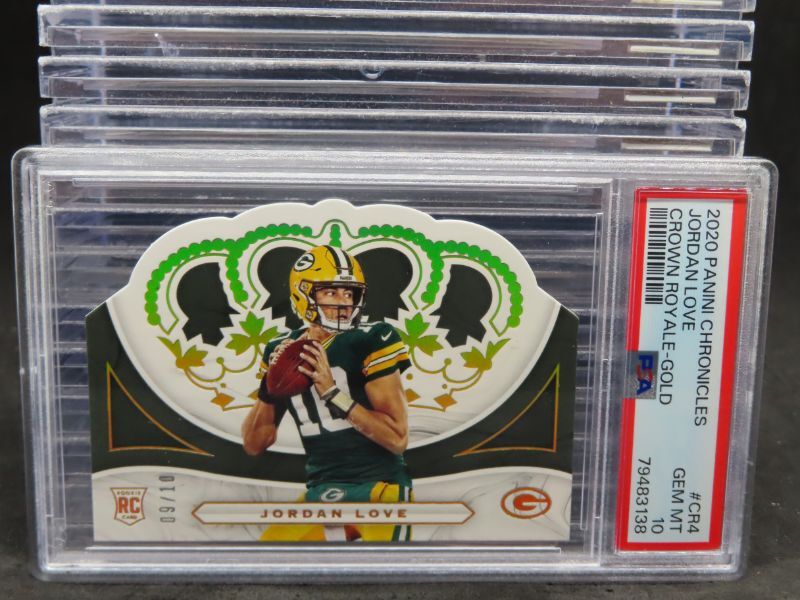 Jordan Love Panini Chronicles Crown Royale #CR4 Gold