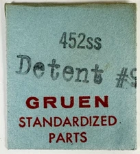 GRUEN  EB443 CAL455 SETTING LEVER DETENT FACTORY WATCH REPAIR PART WP2