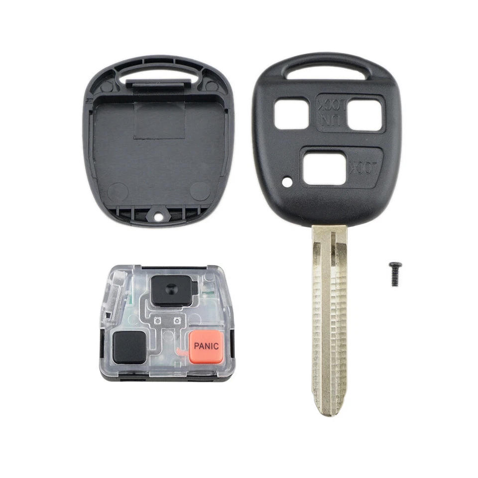 2 Para 2003 2004 2005 2006 2007 Toyota Land Cruiser Entrada Mando a Distancia Llavero HYQ12BBT Foto 3 de 4