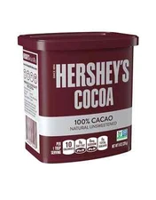 Hershey's Natural Unsweetened Cocoa Powder, Can 8 oz