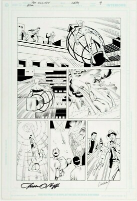 Pat Olliffe & John Livesay DC Comics Presents The Atom #1 Story Page 9 Origin