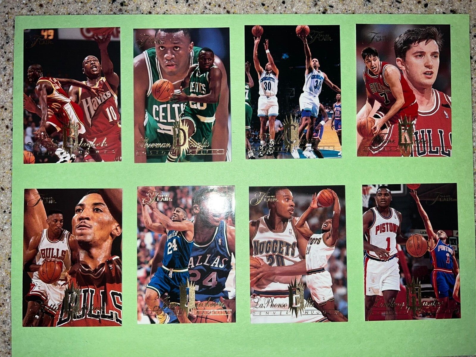 1994-95 FLEER FLAIR BASE BASKETBALL CARDS YOU CHOOSE 2-321 NBA CARD FREE SHIP