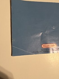 RARE Nintendo Authentic Original To the Earth Instruction Manual/Booklet NES