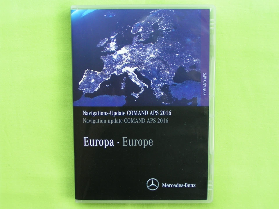 DVD NAVIGATION MERCEDES BENZ COMAND APS 2016 C KLASSE GLK SLS AMG NTG 4 VIOLETT - Bild 1 von 4
