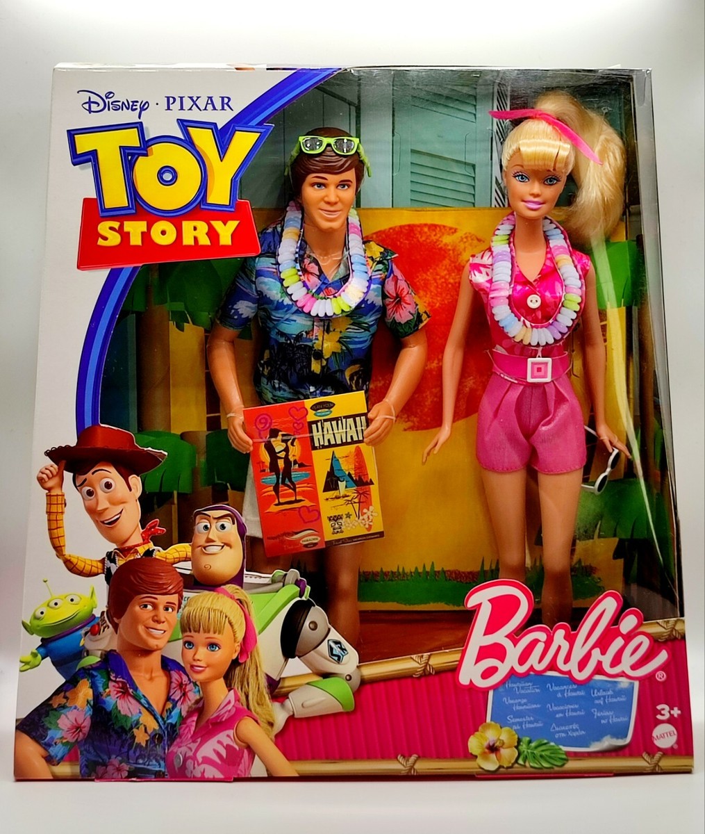 🌴🌄 Disney Toy Story Hawaiian Vacation Barbie and Ken dolls