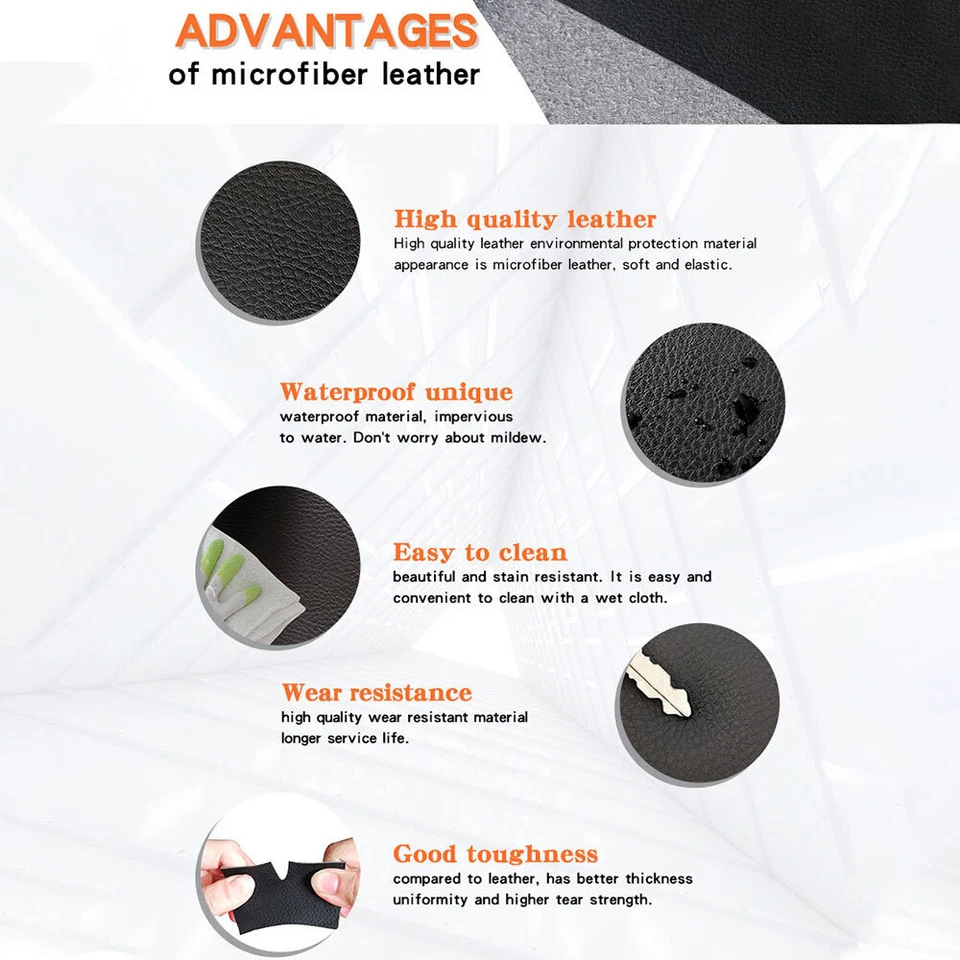 Cubierta de reposabrazos con tapa de consola central de cuero para Toyota Avalon 2000-2004 decoración beige Foto 3 de 4