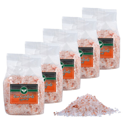 Kristallsalz 5kg granulat / grob (bekannt als Himalaya Salz) aus Pakistan