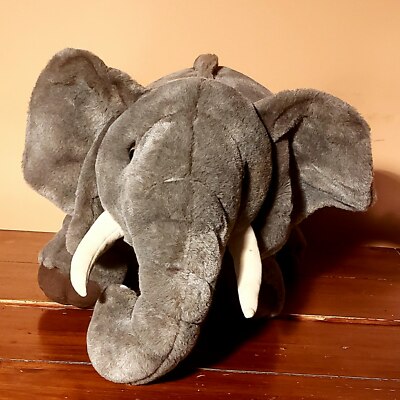 Nice 23'' Plush Gray Mama Elephant by CWC HIGH QUALITY Doll
