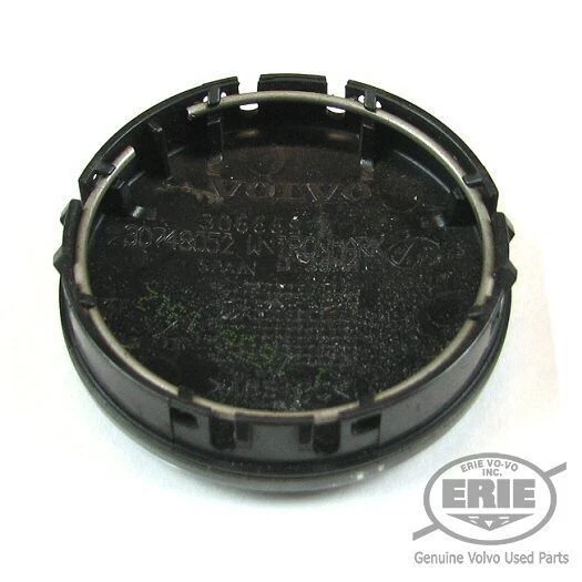 4 Tapacubos de centro Volvo Silver OEM para S60 V70/XC70 S80 XC90 C70 S40 V50 C30 Foto 3 de 3