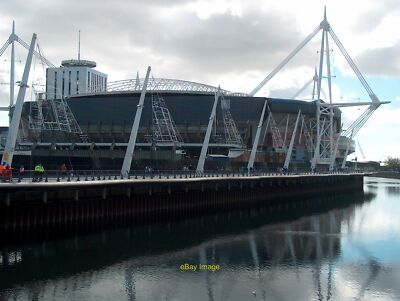 Photo 12x8 The Millennium Stadium Across the river is the quiet side of th c2002