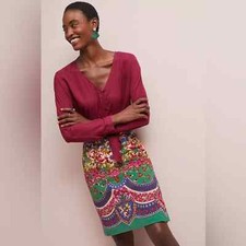 Maeve Anthropologie Women s Sheffield Textured Pencil Skirt sz 2